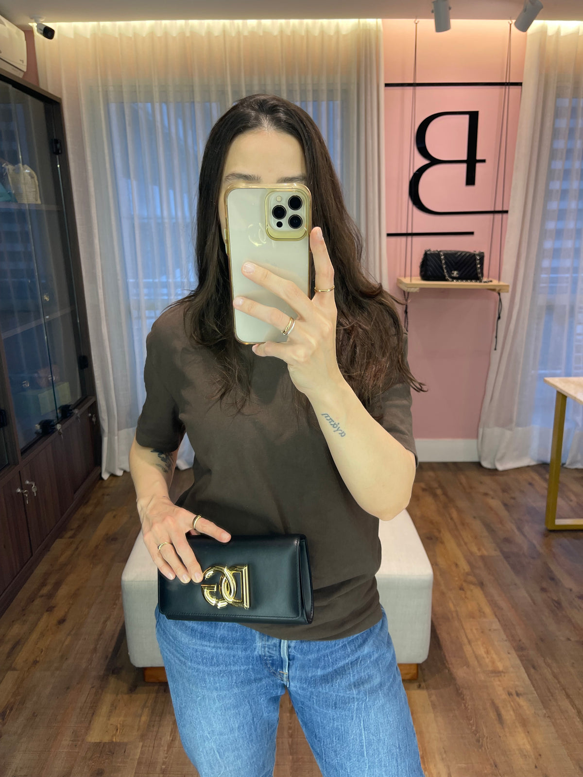 Dolce & Gabbana Clutch 3.5 Preta