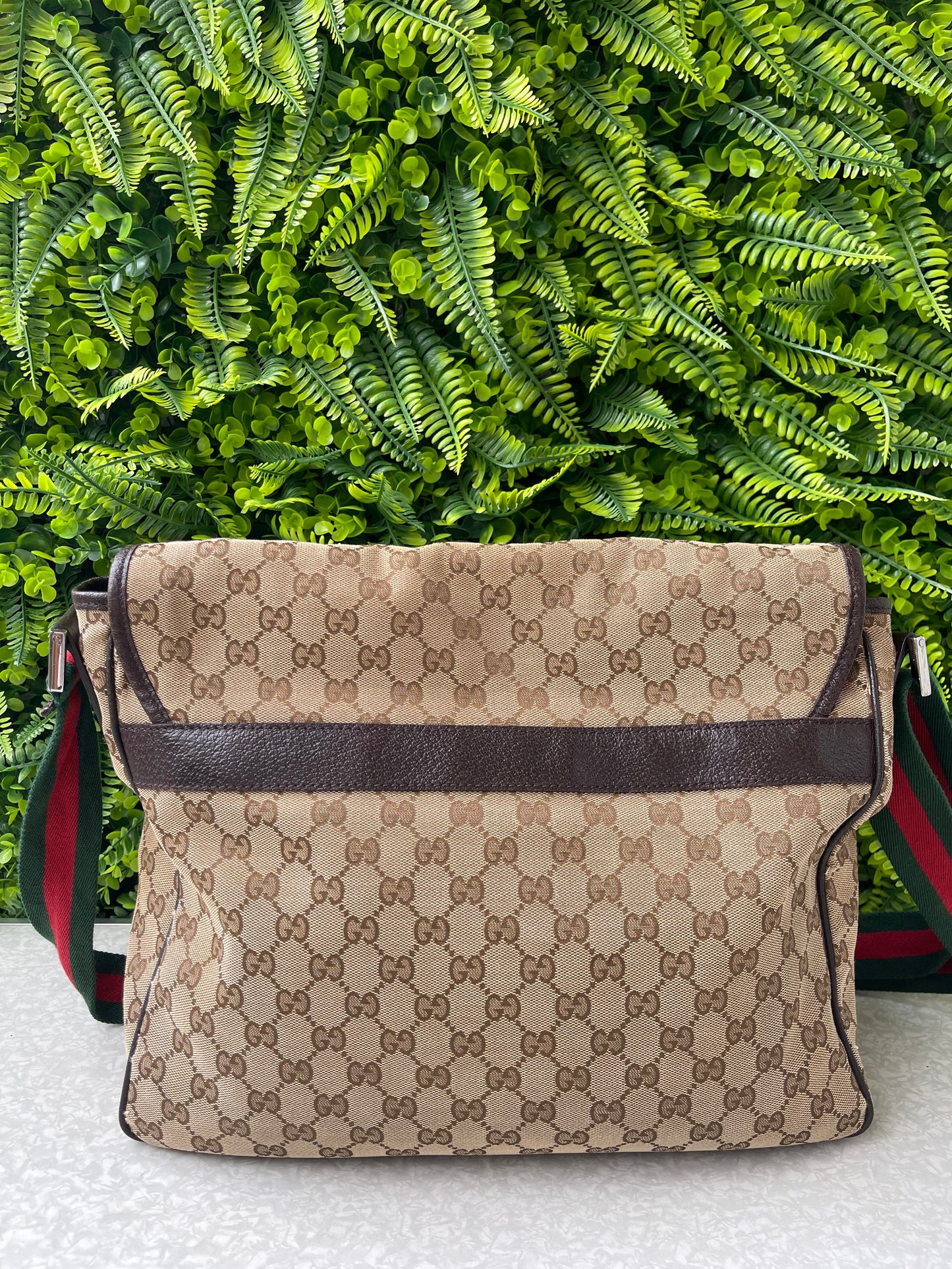 Gucci messenger Monogram Bege