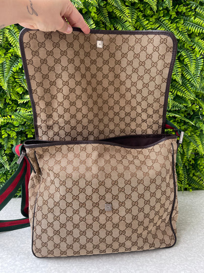 Gucci messenger Monogram Bege