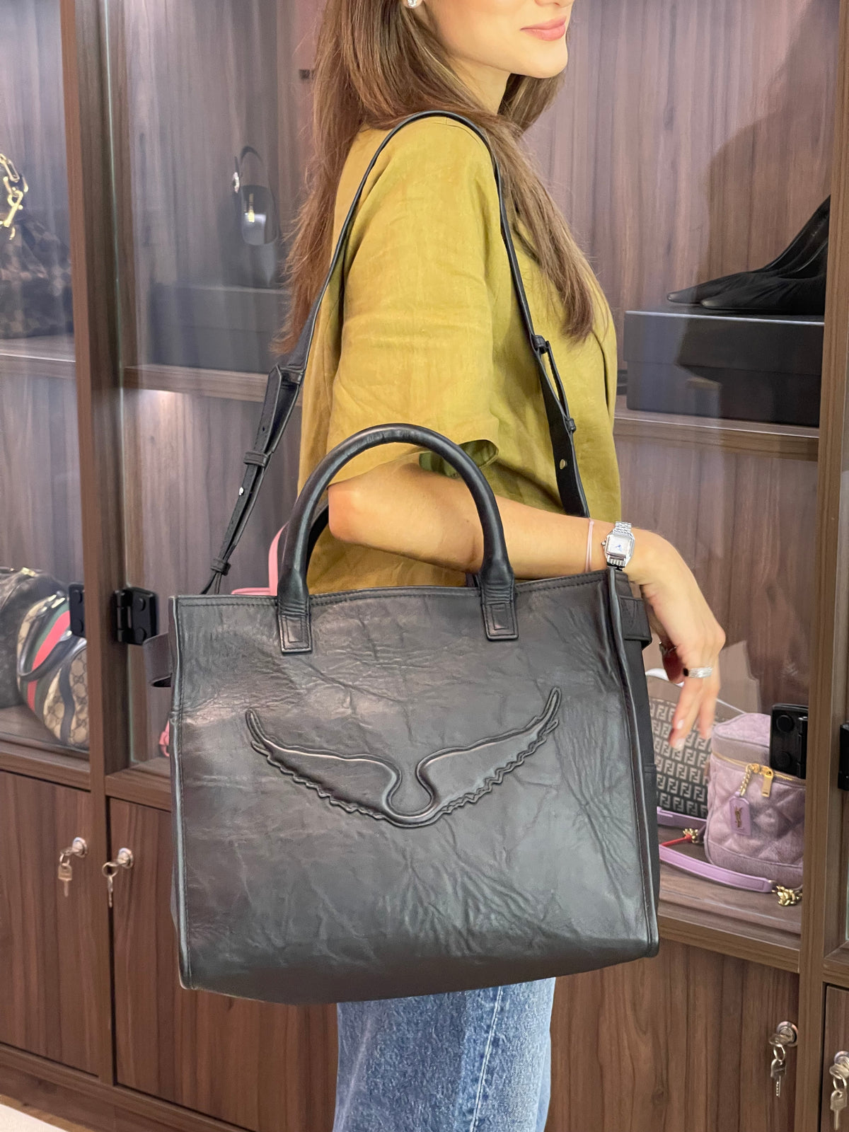 Zadig & Voltaire Angel Tote Wings