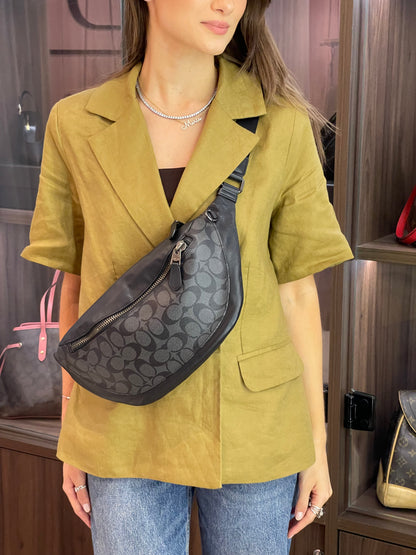 Pochette Coach Warren Belt Signature