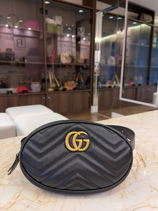 Pochete Gucci Marmont Matelasse Belt