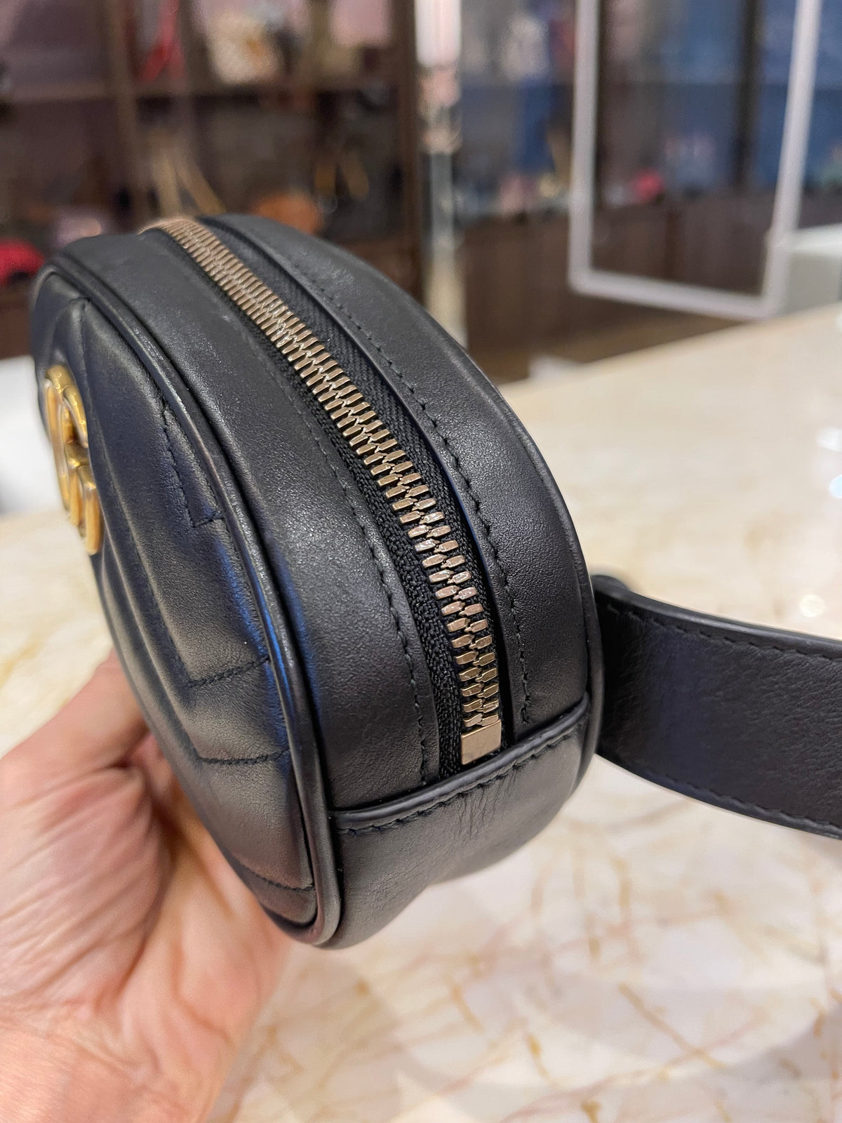 Pochete Gucci Marmont Matelasse Belt