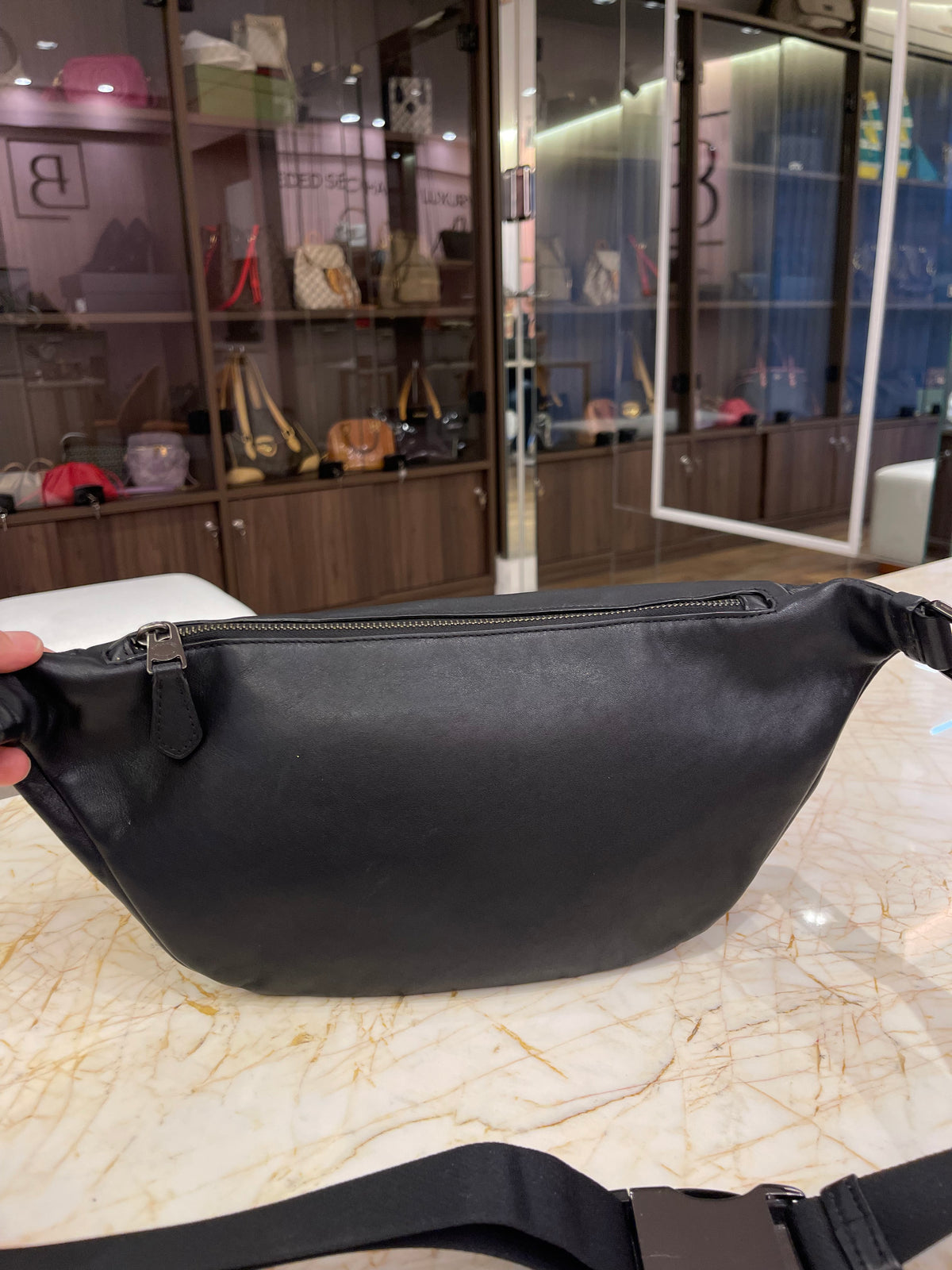 Pochette Coach Warren Belt Signature