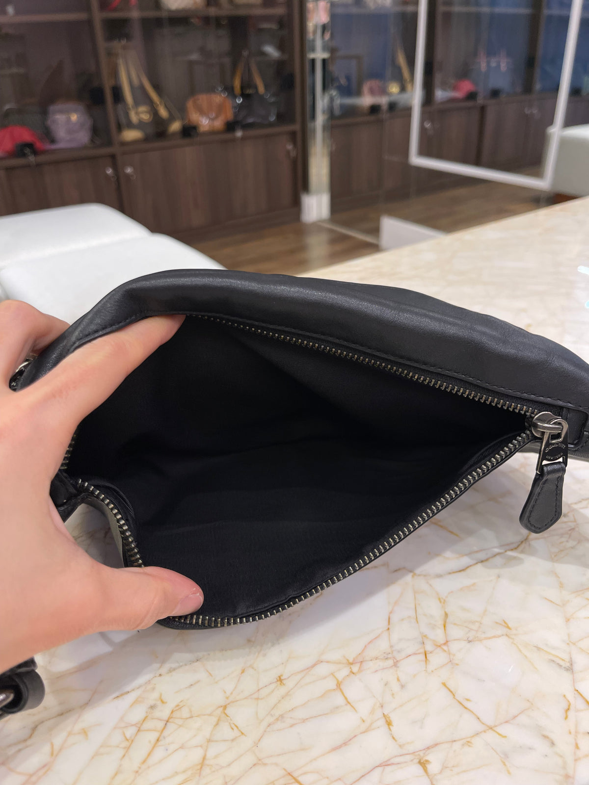 Pochette Coach Warren Belt Signature