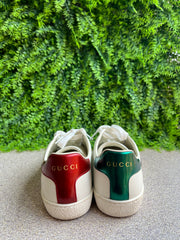 Tenis Gucci Ace Low GG Apple Patch