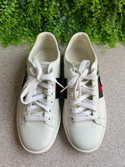 Tenis Gucci Ace Low GG Apple Patch