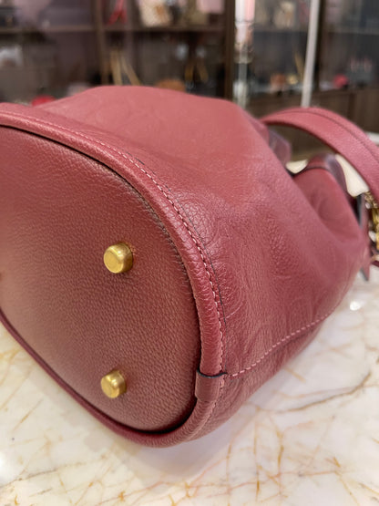 Coach Field Bucket Bag Vinho