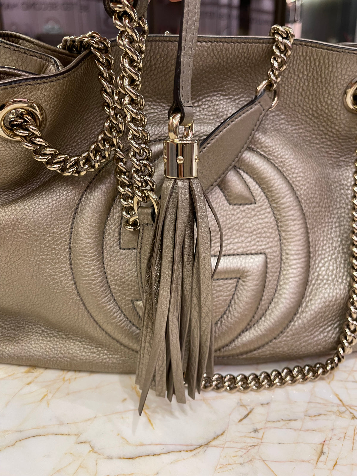 Gucci Soho Chain Dourado