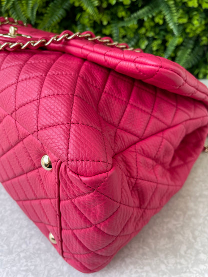 Chanel XXL Travel Classic Single Flap Rosa