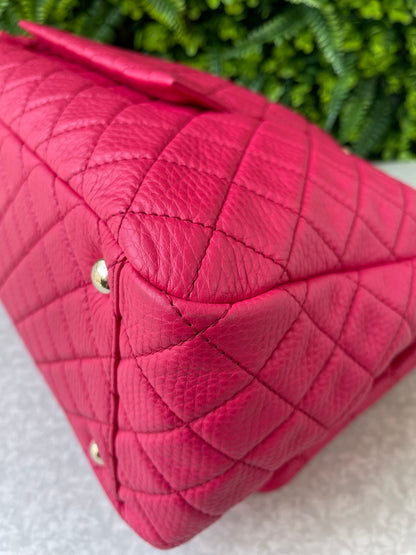 Chanel XXL Travel Classic Single Flap Rosa