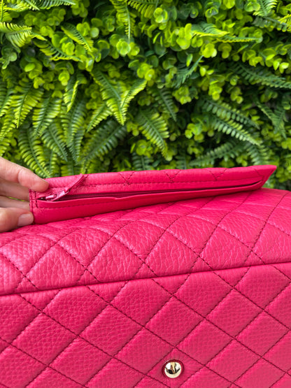 Chanel XXL Travel Classic Single Flap Rosa