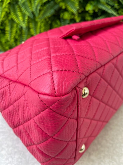 Chanel XXL Travel Classic Single Flap Rosa