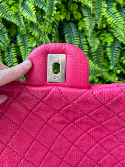 Chanel XXL Travel Classic Single Flap Rosa