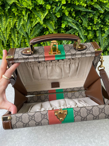 Gucci GG Supreme Fake/Not Suitcase
