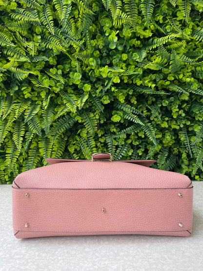 Gucci Interlocking G em Couro Rosa