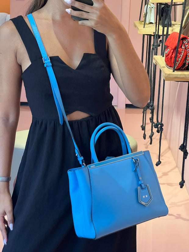 Fendi 2 Jours Small Azul