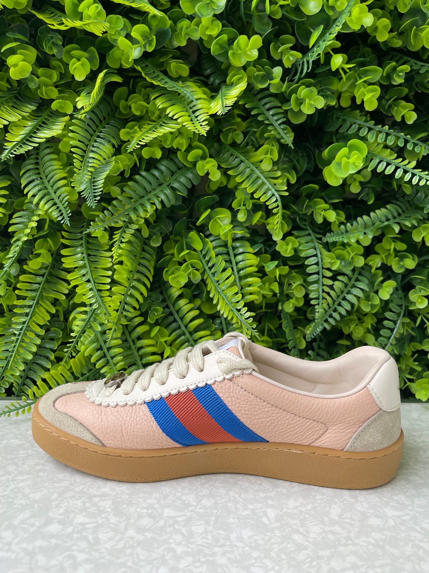 Tênis Casual Gucci G74 Rosa