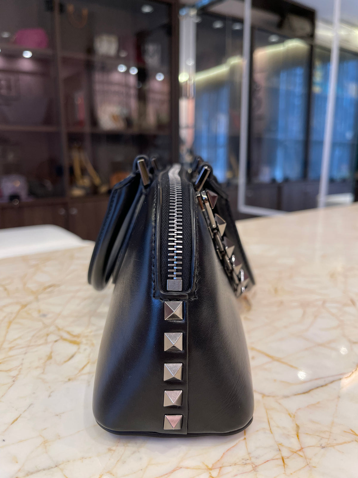 Valentino Garavani Rockstud East-West Handbag
