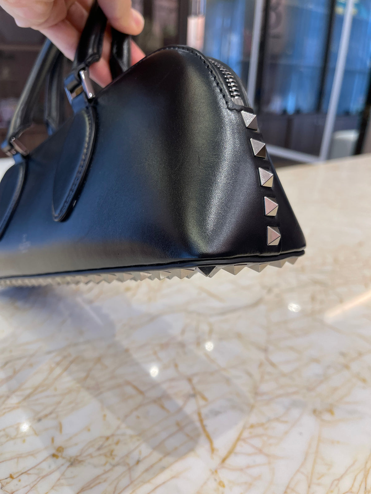 Valentino Garavani Rockstud East-West Handbag