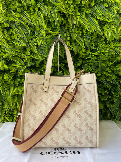 Coach Field Horse and Carriage Tote Bag