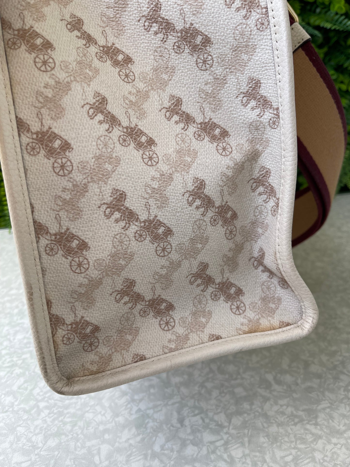 Coach Field Horse and Carriage Tote Bag