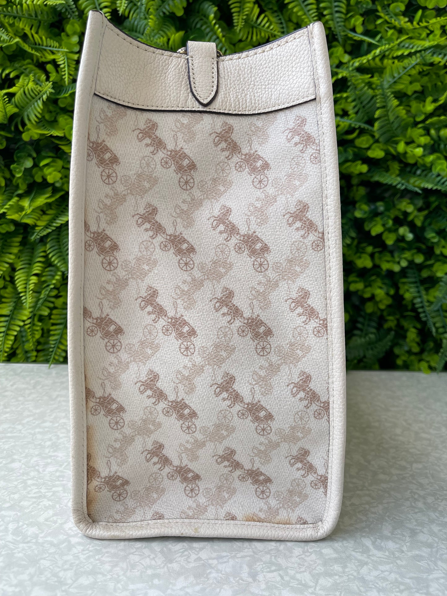Coach Field Horse and Carriage Tote Bag