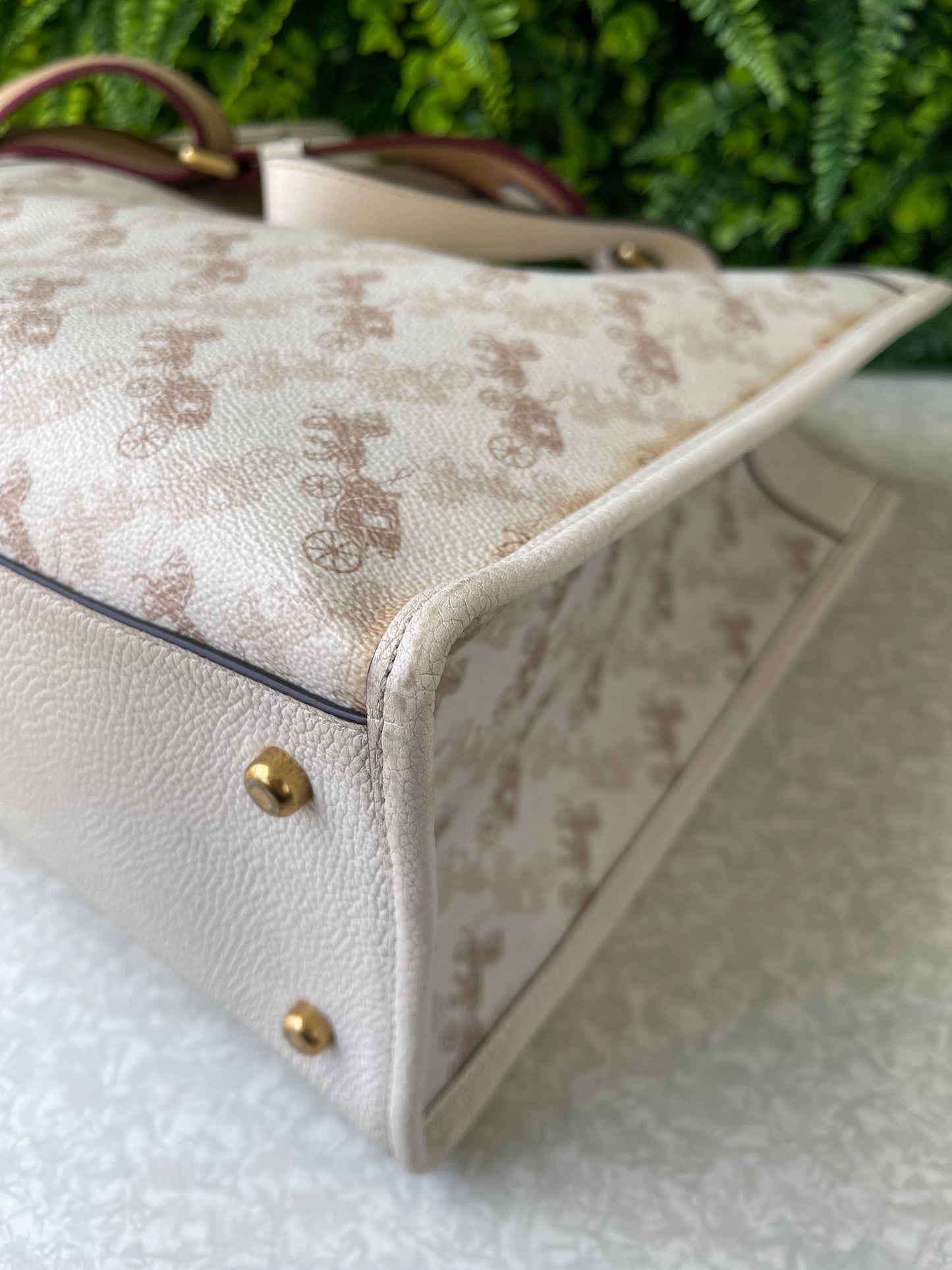 Coach Field Horse and Carriage Tote Bag