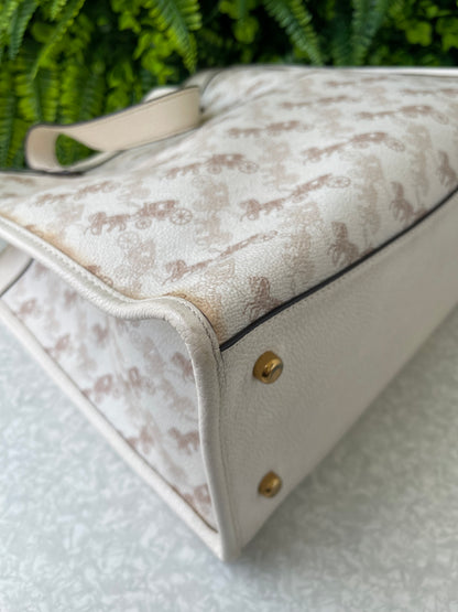 Coach Field Horse and Carriage Tote Bag