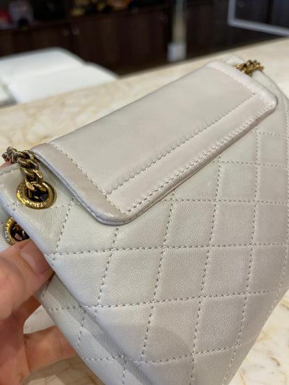 Saint Laurent Mini Nolita Off White