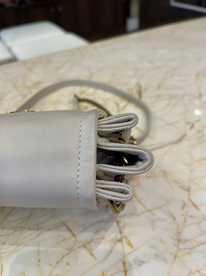 Saint Laurent Mini Nolita Off White