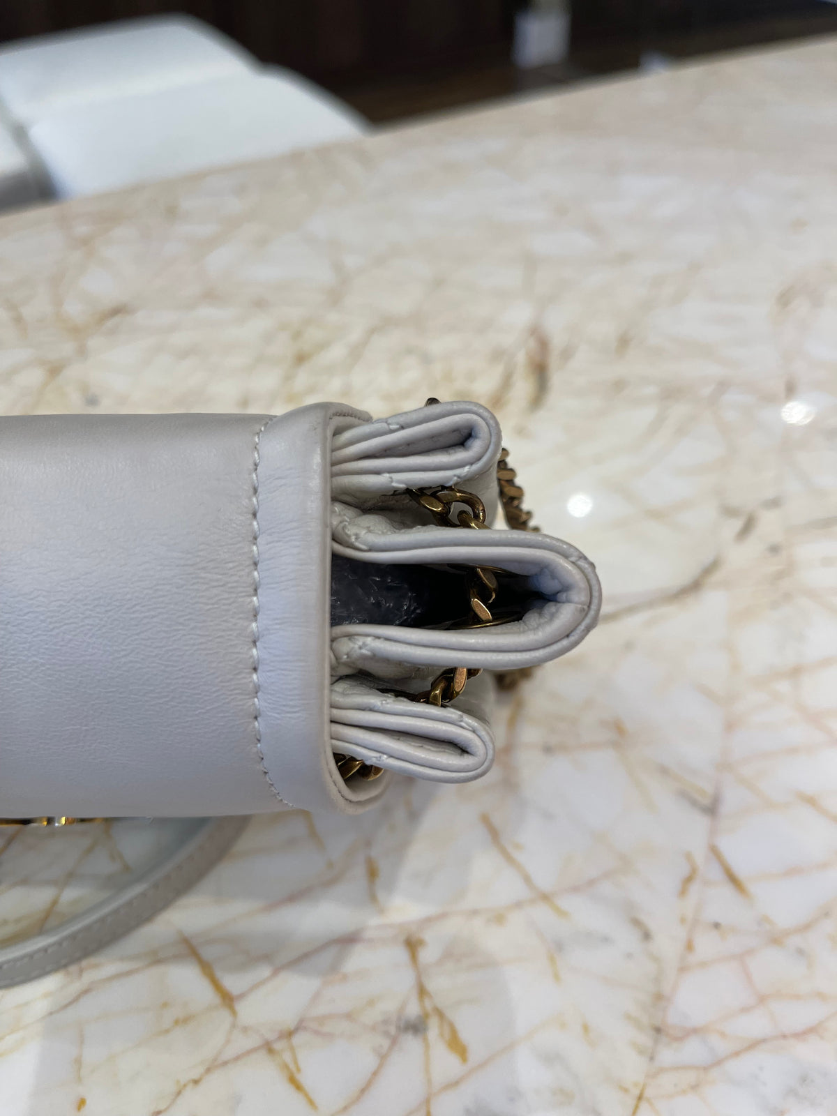 Saint Laurent Mini Nolita Off White