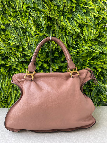 Chloé Leather Marcie Rosa