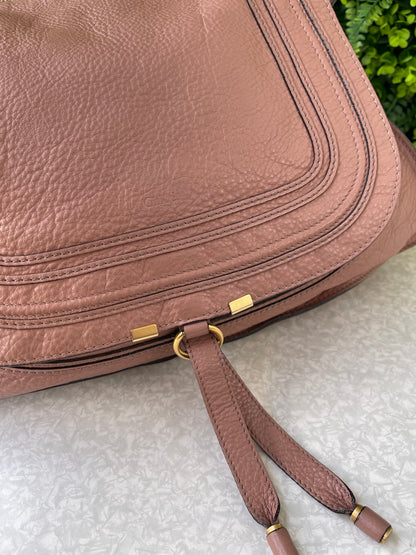 Chloé Leather Marcie Rosa