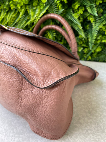 Chloé Leather Marcie Rosa