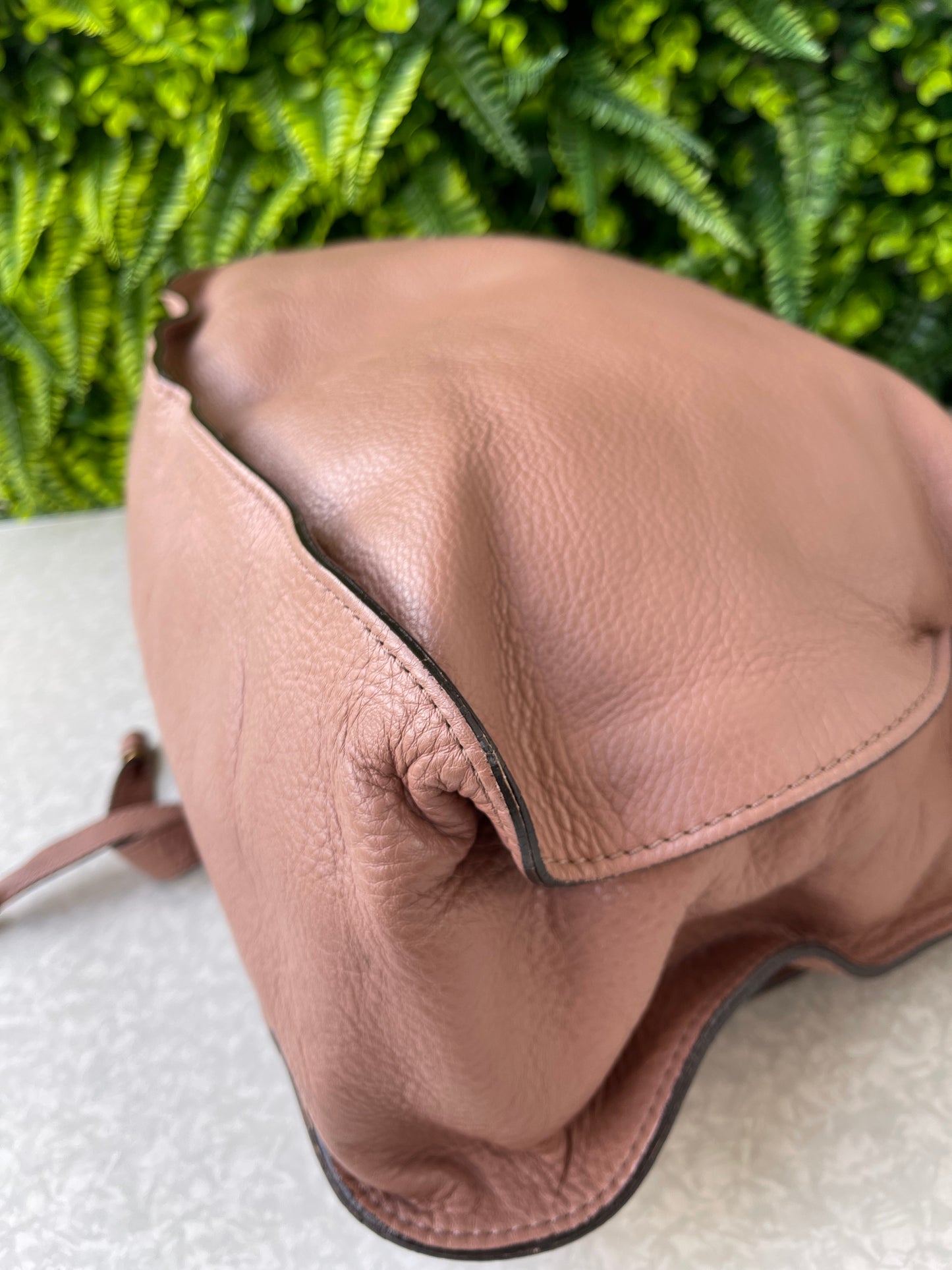 Chloé Leather Marcie Rosa