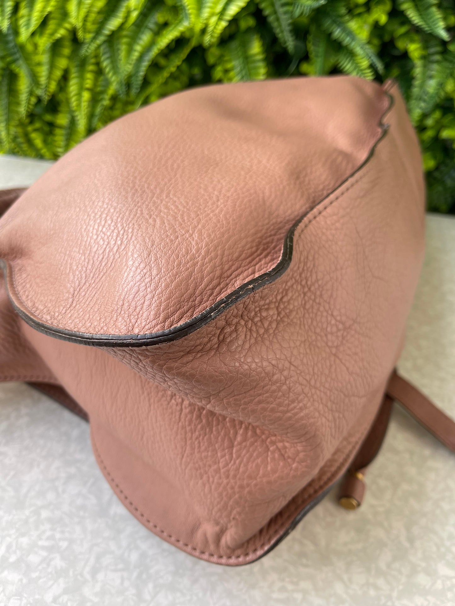 Chloé Leather Marcie Rosa