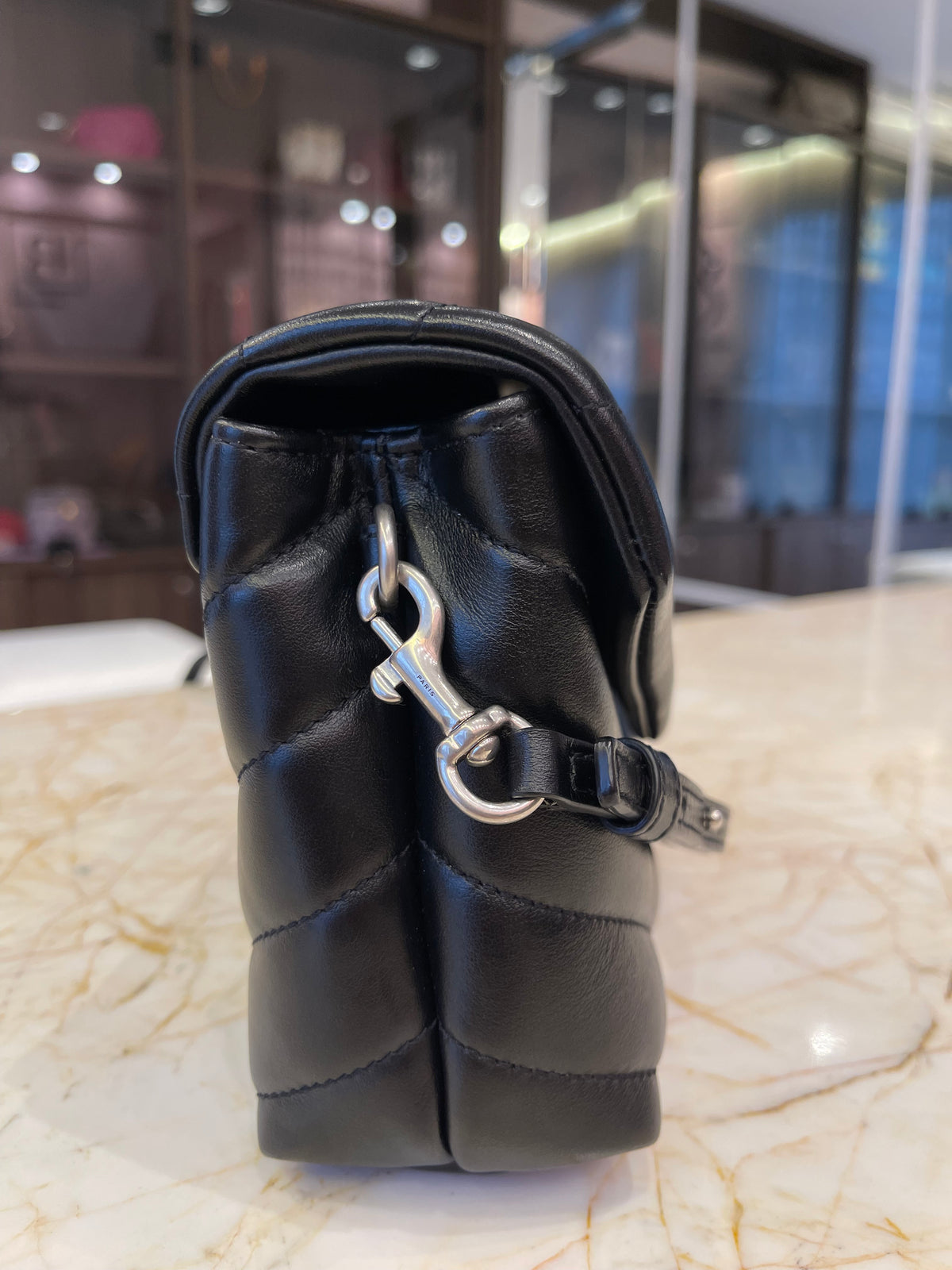 Saint Laurent Loulou Toy Preta
