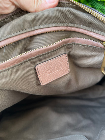 Chloé Leather Marcie Rosa
