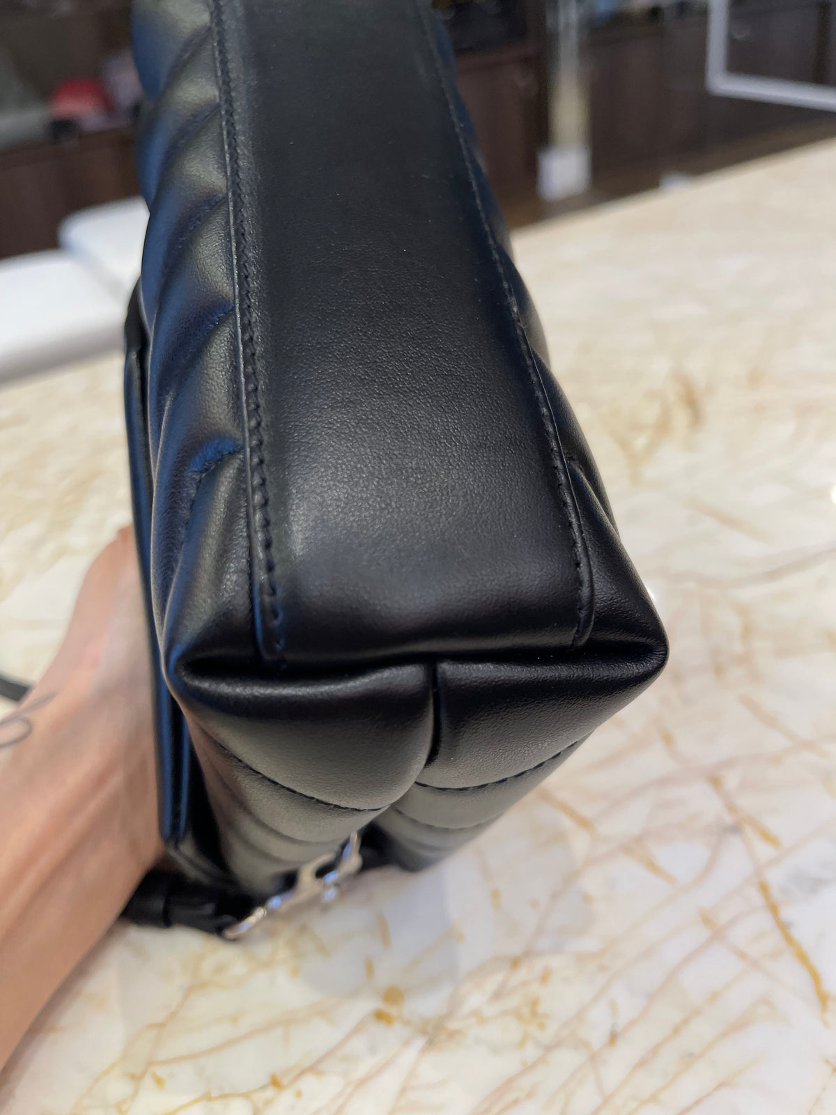 Saint Laurent Loulou Toy Preta