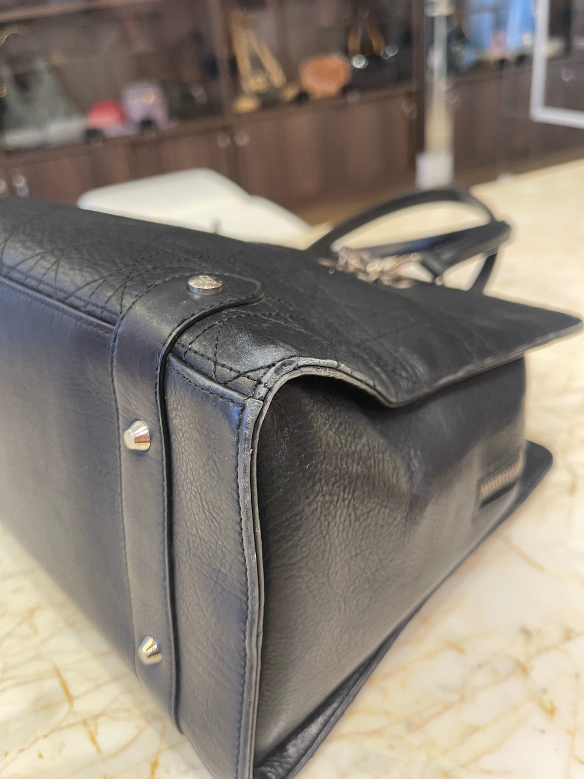 Christian Dior Cannage East West Lady Dior
