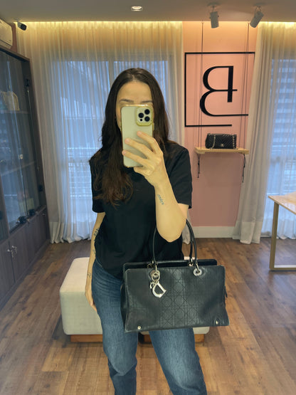 Christian Dior Cannage East West Lady Dior