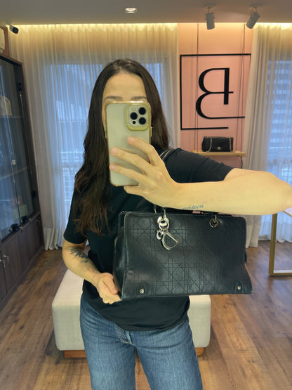 Christian Dior Cannage East West Lady Dior