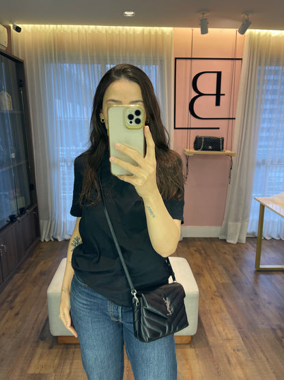 Saint Laurent Loulou Toy Preta