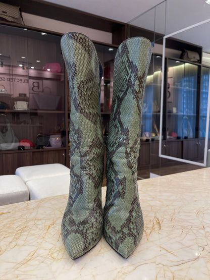 Bota Louis Vuitton Poker Face Python
