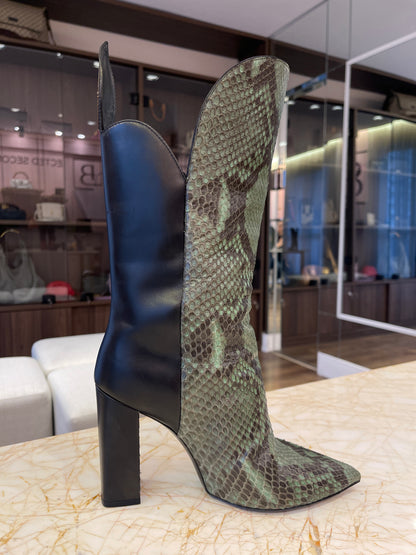Bota Louis Vuitton Poker Face Python