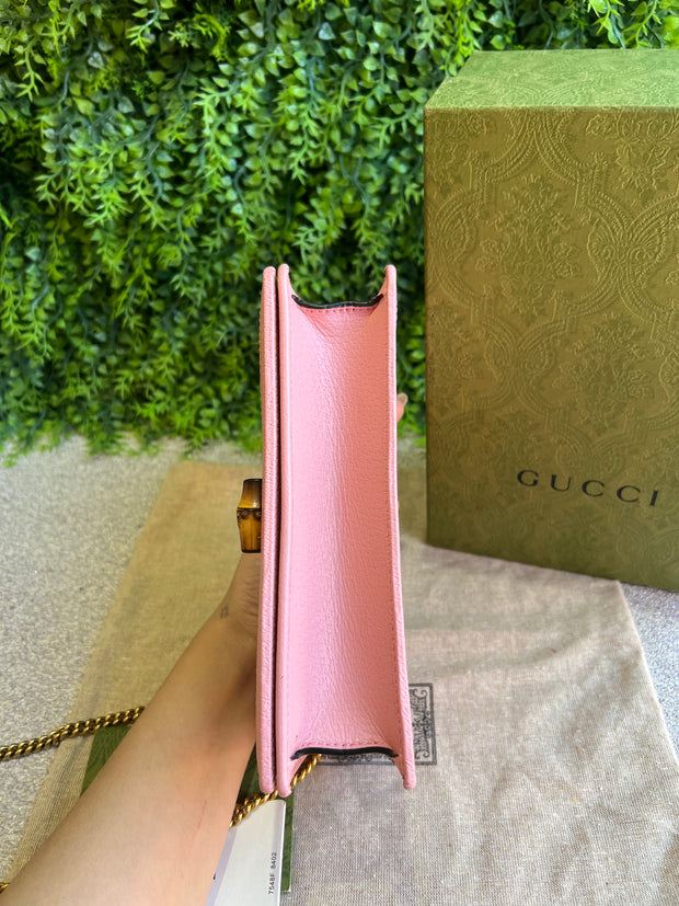 Gucci Bamboo Chain Rosa