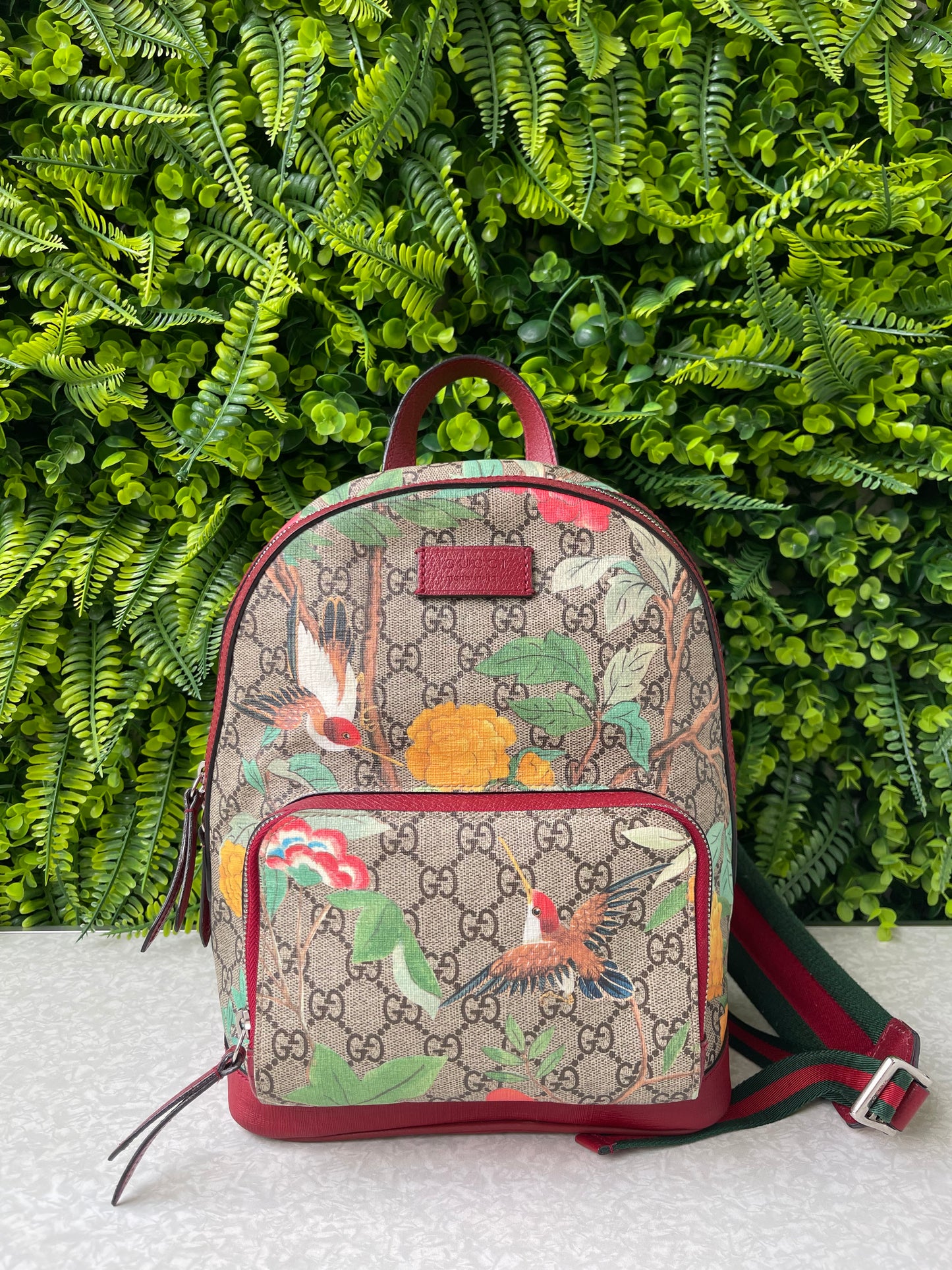 Mochila Gucci GG Supreme Tian