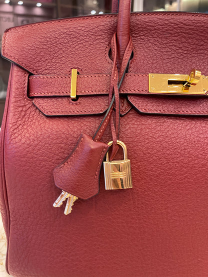 Hermes Birkin 30 Togo Rouge