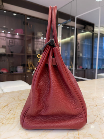Hermes Birkin 30 Togo Rouge